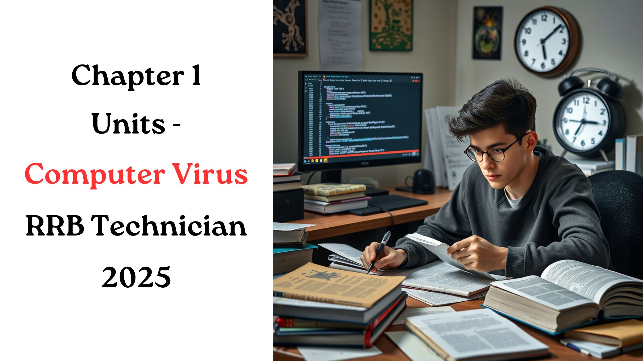 Chapter 1- Units - Computer Virus Notes- RRB Technician 2025