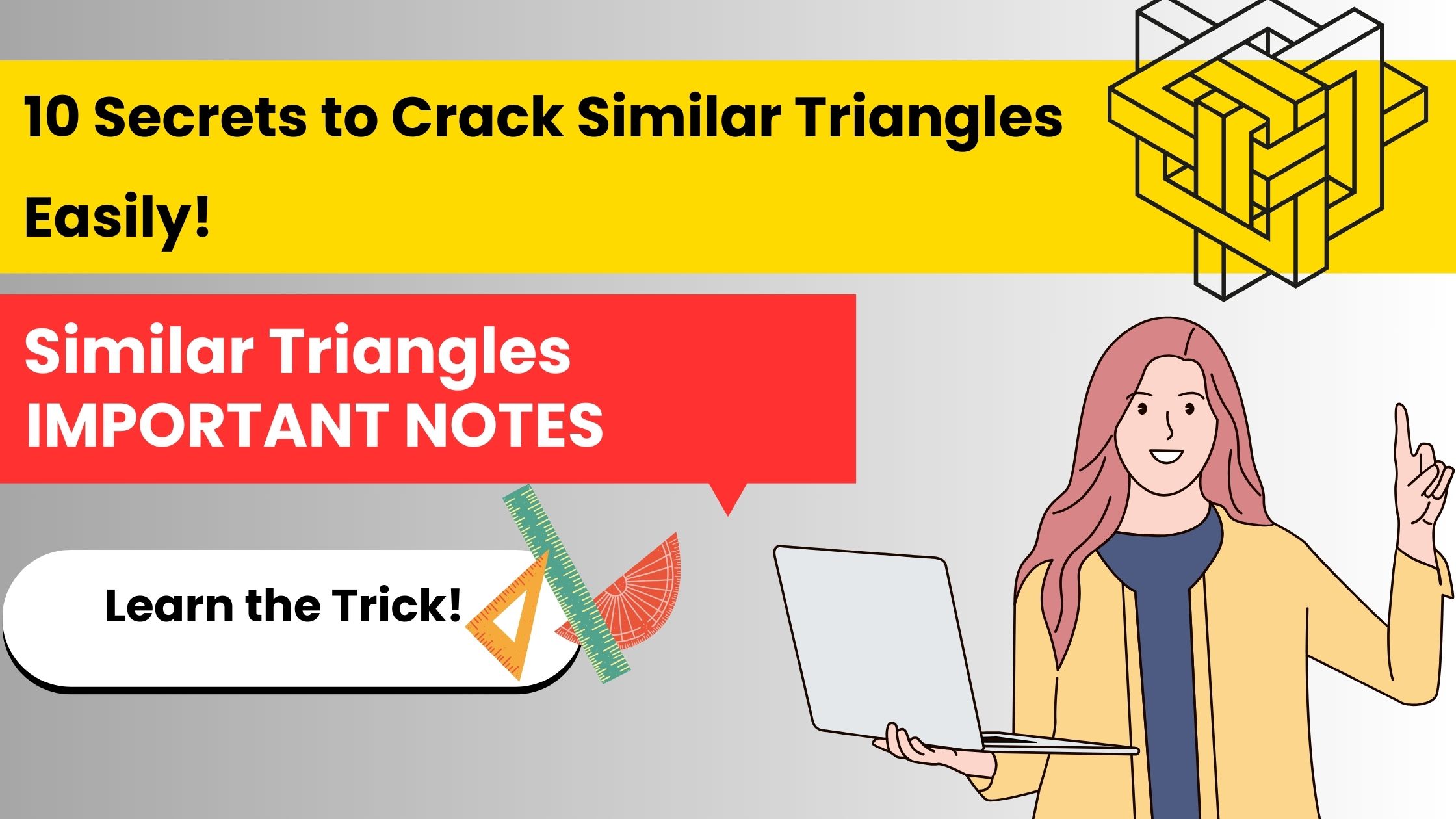 Chapter 1- Units -Mathematics Similar Triangles Notes - RRB Technician 2025